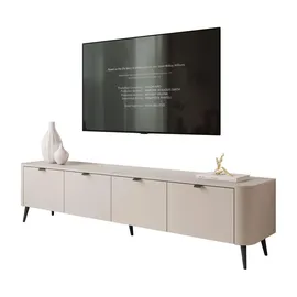 lookway CELESTE TV-Schrank 200 cm Beige Holzwerkstoff