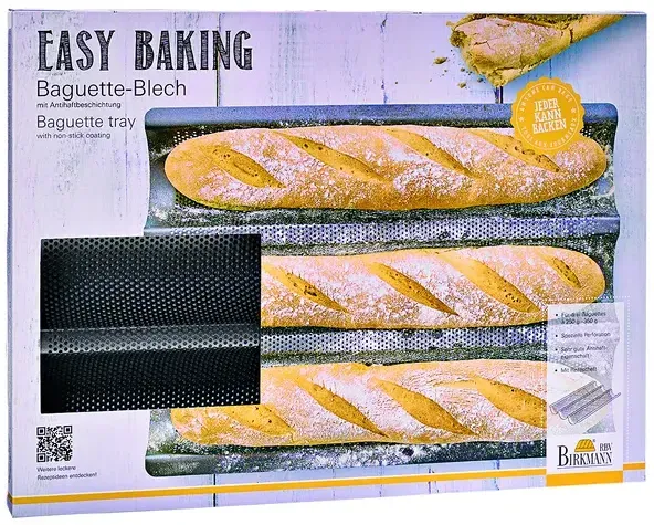 RBV BIRKMANN Baguettebackblech EASY BAKING