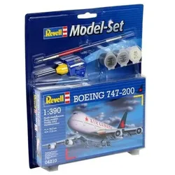 Revell Boeing 747-200, Starrflügelflugzeug-Modell, Montagesatz, 1:390, Boeing 74