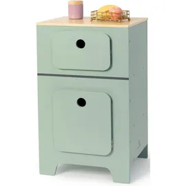 Musterkind MUSTERKIND® Kinder-Kühlschrank Mix & Match, salbei/natur grün