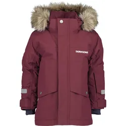 Didriksons Bjärven Kids Parka 3 rusty wine (I13) 90