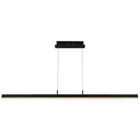 Searchlight Tribeca 3-flg. 80 cm schwarz matt Aluminium