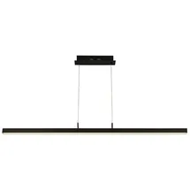 Searchlight Tribeca 3-flg. 80 cm schwarz matt Aluminium