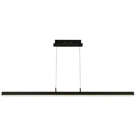 Searchlight Tribeca 3-flg. 80 cm schwarz matt Aluminium