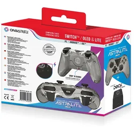 oniverse Astralite Controller Wireless Smoked Black Nintendo Switch