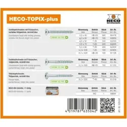 HECO-TOPIX-plus Profiset "Zimmerer", Schraubensortiment