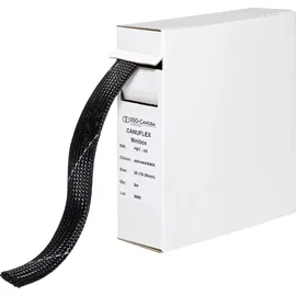 DSG CANUSA 8694012952 Geflechtschlauch Schwarz PBT 11 bis 17 mm 10 m