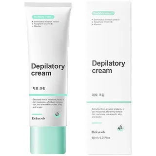 DEleventh Koreanische Marke Haarentfernungscreme 1.05 fl.oz/Sanfte, Effektive Haarentfernung für Achseln, Intimbereich, Schambeinbereich und Bikini-Bereich, Hinterlässt Keine Rückstände Oder Spuren