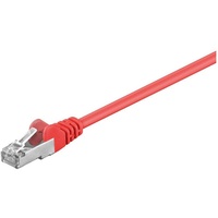 Goobay Cat5e SF/UTP Netzwerkkabel Rot 0,5 m SF/UTP (S-FTP)