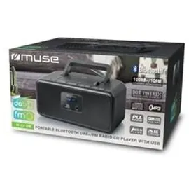 Muse M-32 DB Tragbarer CD-Player Schwarz
