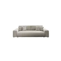 S-STYLE Schlafsofa  Mollis , grau , Maße (cm): B: 260 H: 77