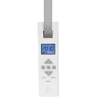 WIR elektronik Matofix PRO elektrischer Gurtwickler Unterputz mit Display 23 mm Gurtbreite Weiß