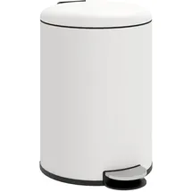 Homcom Mülleimer 20 l Weiß