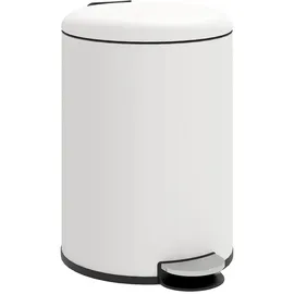 Homcom Mülleimer 20 l Weiß