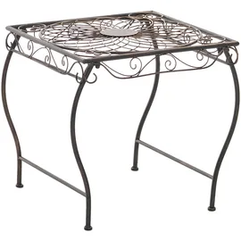 CLP Zarina Eisentisch 49 x 45 x 46 cm bronze
