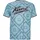 Karl Kani KM232-008-1 KK Varsity Paisley Mesh Tee Blau S