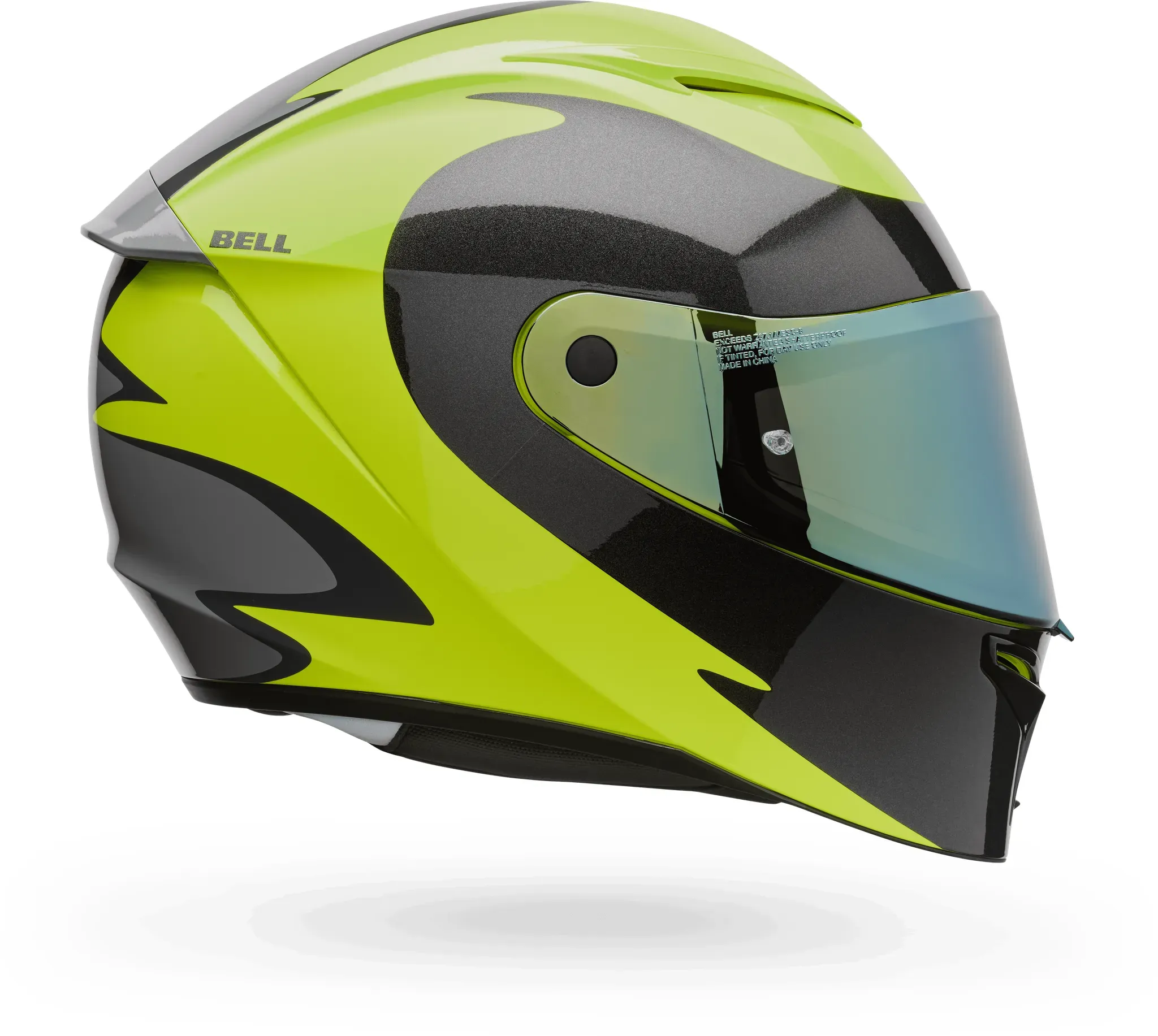 Bell Lithium Mips Plus Fluid Fluoreszierendes Gelb Integralhelm - 2XL
