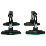 toolz Chrome Push Up Grips Liegestützengriffe-Schwarz