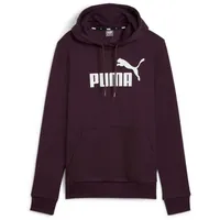 Puma Ess Logo Kapuzenpullover Midnight Plum S