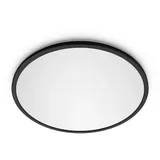 Philips Superslim 1 rund schwarz