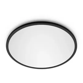 Philips Superslim 1 rund schwarz