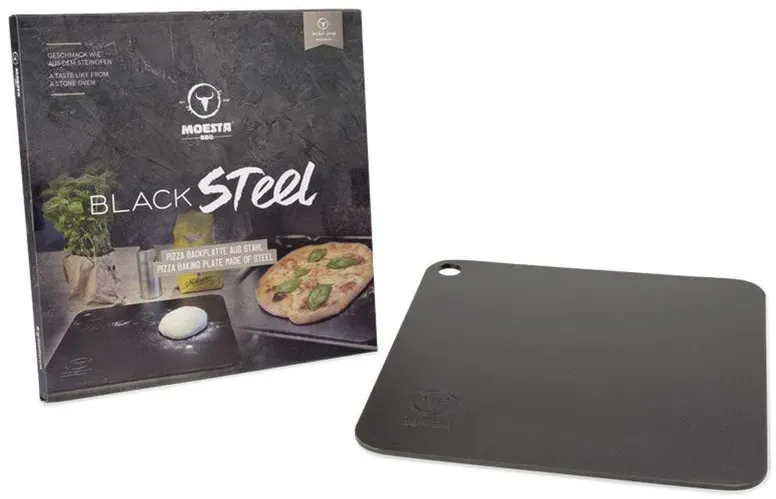 Moesta BlackSteel Pizzastahl eckig