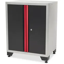 HBM Deluxe Profi-Werkzeugschrank mit Türen für Werkstattausrüstung