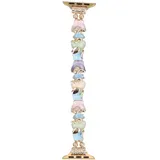 Neue Armbanduhr GlacierX Gleam Leaf Stretch Bracelet Pastel Reef für Apple Watch 38/40/41mm Mehrfarbig