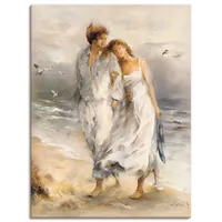 ARTland Wandbild »Verliebt«, Paar, (1 St.), als Leinwandbild, Poster,