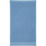Rhomtuft Handtücher Baronesse aqua - 78 Gästetuch 30x50 cm Weiss