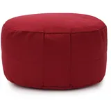 yogabox Glückssitz® Yogakissen Oval D - bordeaux 30 x 23 15,0 cm 1 St