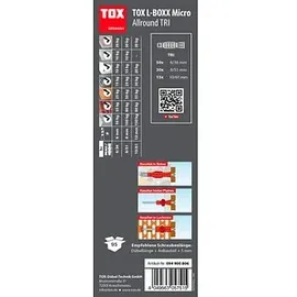 TOX L-BOXX Micro Allround Universaldübel-Sortiment 95 tlg.