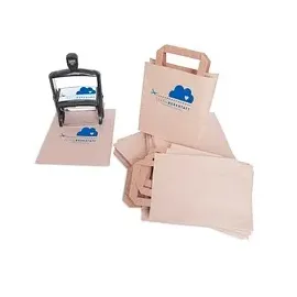 Trodat Papier-Tragetaschen TÜTLE XL braun 32,0 x 41,0 cm, 100 St.
