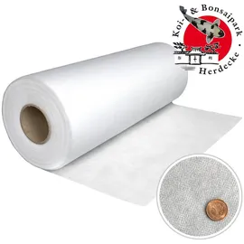 koi- und bonsaipark herdecke Koi Herdecke Filtervlies für Teich & Filteranlagen | Stärke: 20g/m2 | 60 cm x 200 Meter | Wasserdurchlässige Vliesrolle in Profiqualität | Made in Germany