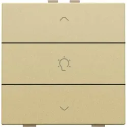 Niko Züblin 221-51043 Einfach Dimmersteuerung für Niko Home Control, gold coated 22151043