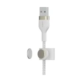 Belkin BoostCharge Pro Flex Lightning/USB-A 1m Weiß