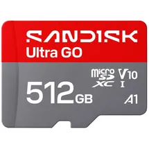 SanDisk Ultra GO microSDXC UHS-I U1 A1 V10 190 MB/s 512 GB