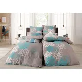 OTTO home Susan Blumen Blau 155 x 220 cm + 80 x 80 cm