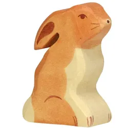 HOLZTIGER Hase  sitzend