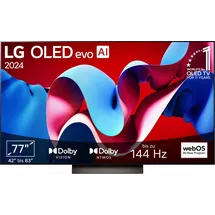 LG OLED77C47LA 77" 4K OLED evo TV C4