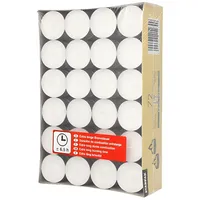 Papstar Teelichter 3,9 cm 72 St. weiß