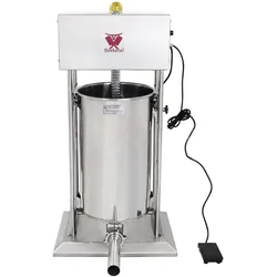Beeketal Edelstahl Wurstfüller Elektrisch BT25-E