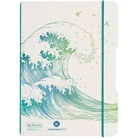 Herlitz Notizheft A5 punktiert GREENline Welle