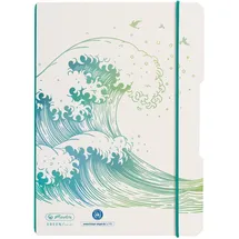 Herlitz Notizheft A5 punktiert GREENline Welle
