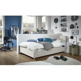 Meise Möbel meise.möbel Polsterbett Cool mit Lattenrost Cord Nata 140 x 200 cm