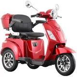 aktiv mobil E-Trike Pro Elektromobil 25 km/h rot