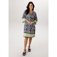 Aniston SELECTED Blusenkleid Ornamental Beige/Rot 40