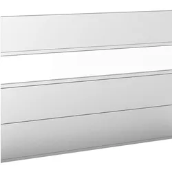 Biohort Sichtschutz zu DaVinci mit Acrylglas Gr. 1,5m silber-metallic B138926