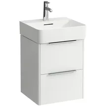 Laufen Base für VAL Waschtischunterschrank 4021321102611, 43,5x53x39cm, 2 Auszüge, weiß glanz