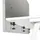 HJH Office Akustik Tischtrennwand FLEXMIUT D 160 cm Hellgrau